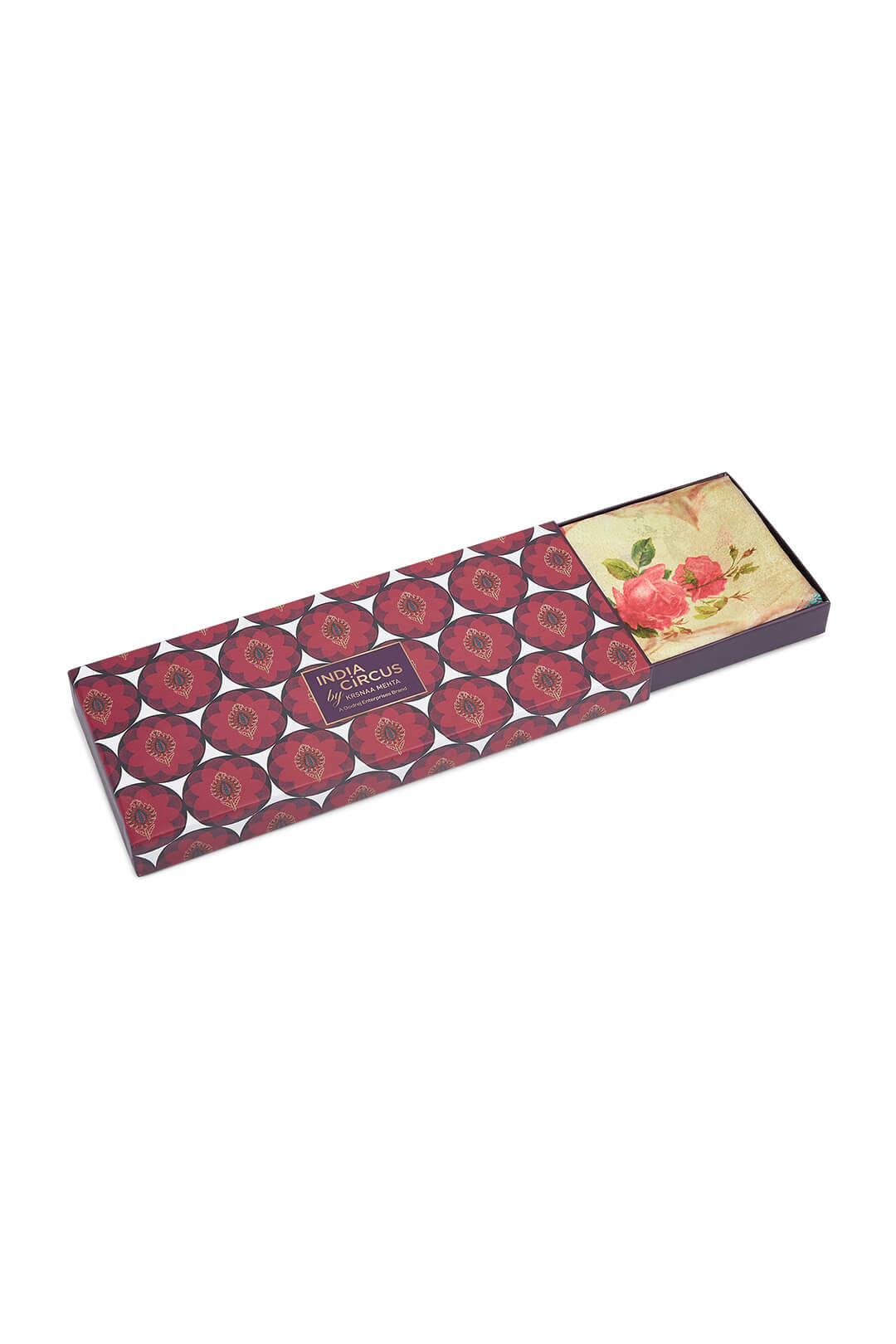 India Circus by Krsnaa Mehta Imperial Realm Square Scarf