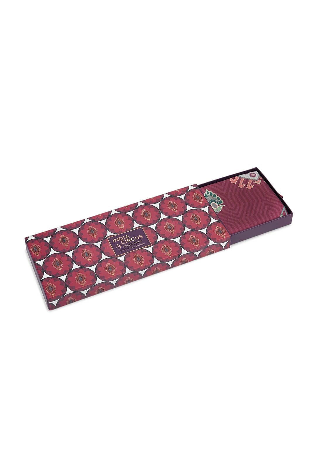 India Circus by Krsnaa Mehta Mystifying Dazzle Square Scarf