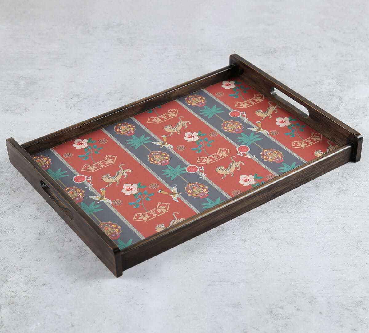 India Circus by Krsnaa Mehta Playful Paradise Trays Set of 3