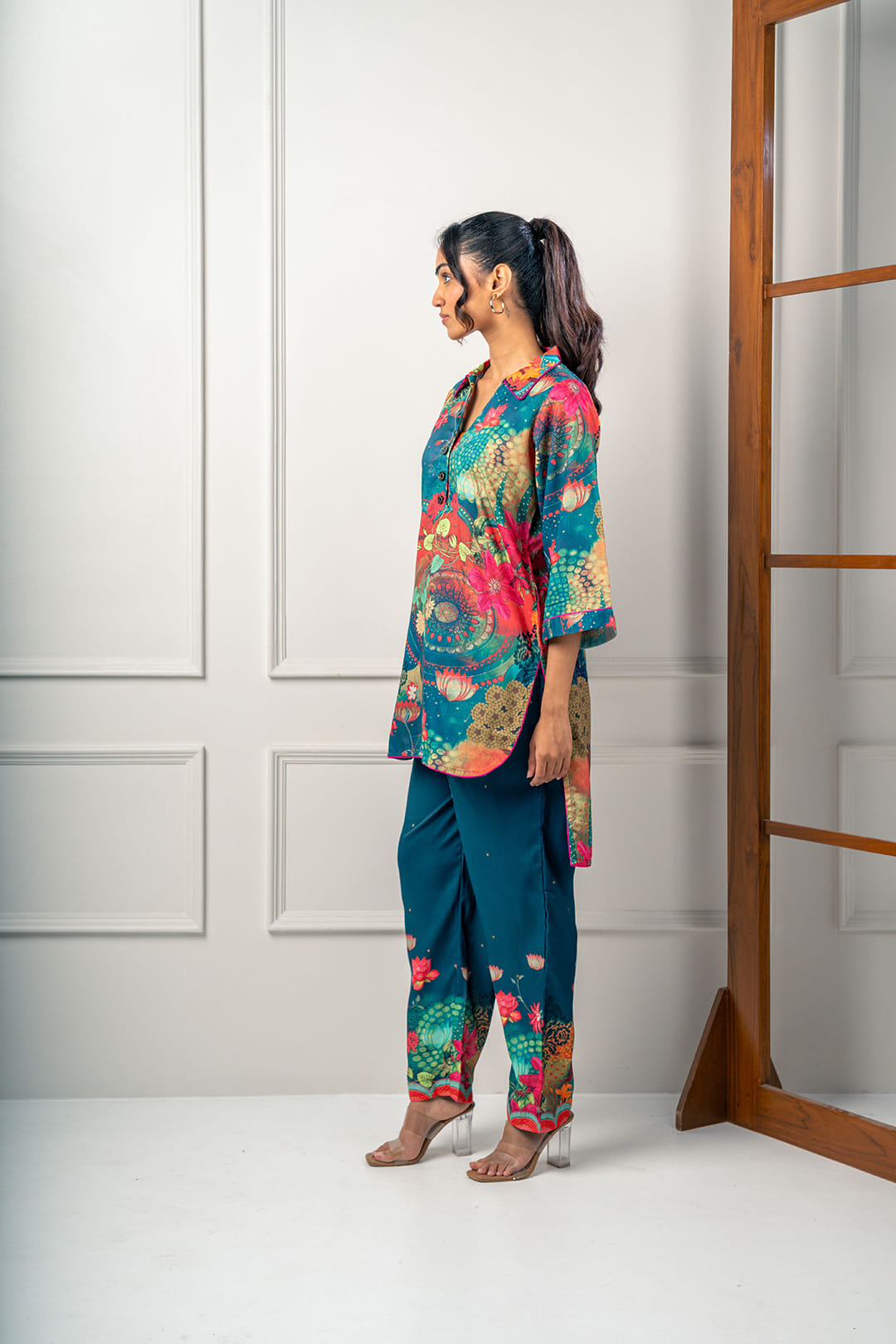 India Circus by Krsnaa Mehta Rustic Romance Co-Ord Set