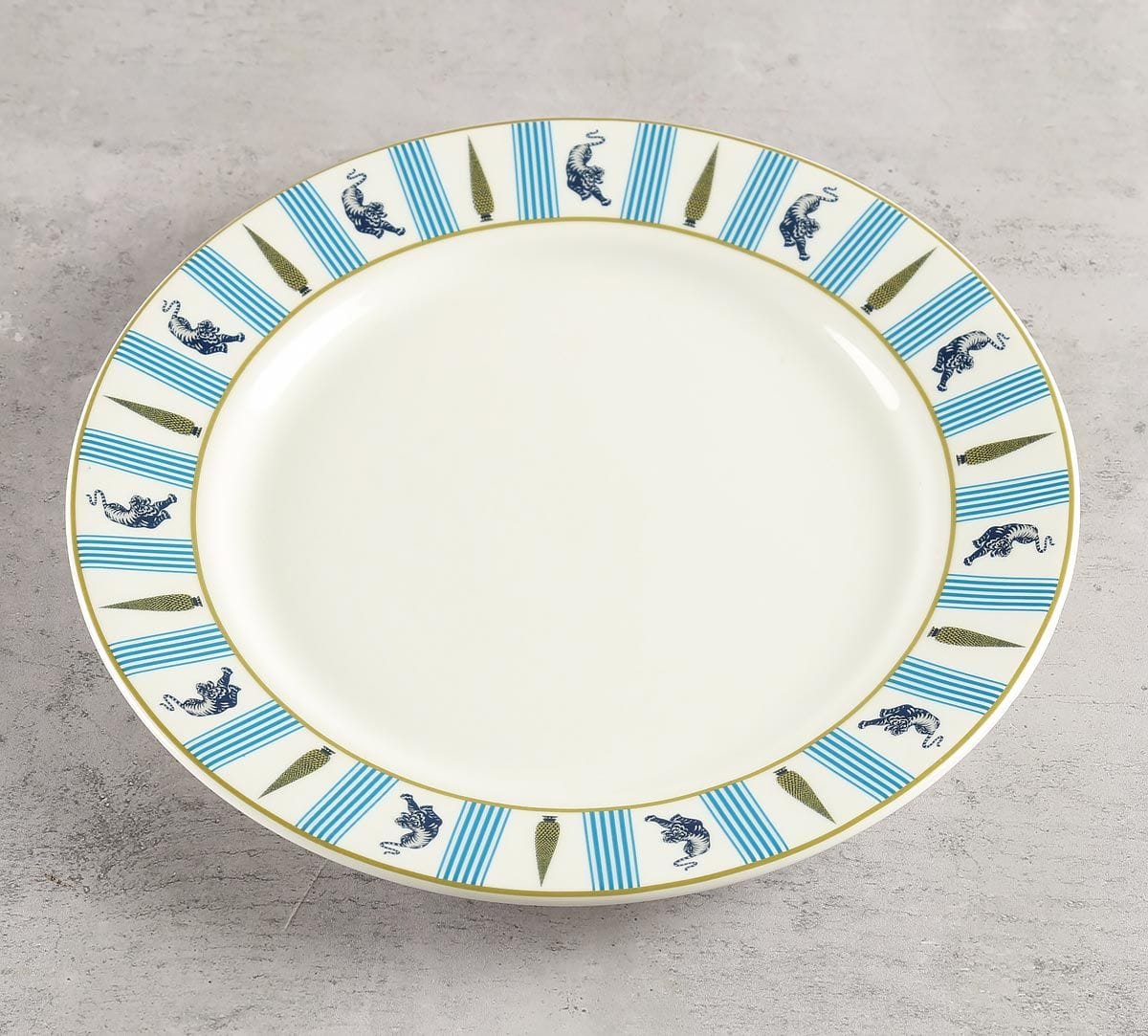 India Circus Mystical Garden Dinner Plate