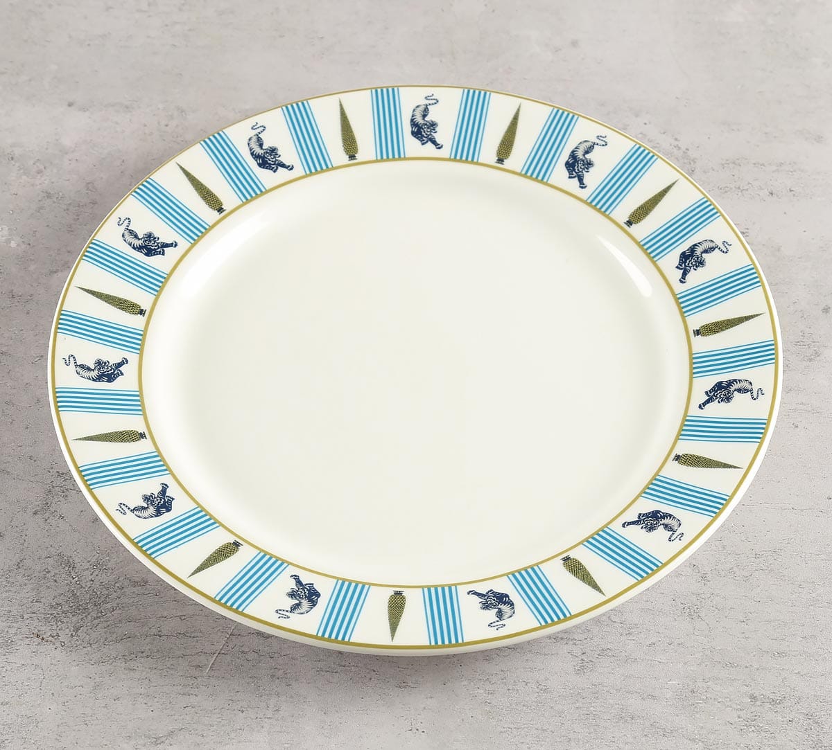 India Circus Mystical Garden Dinner Plate