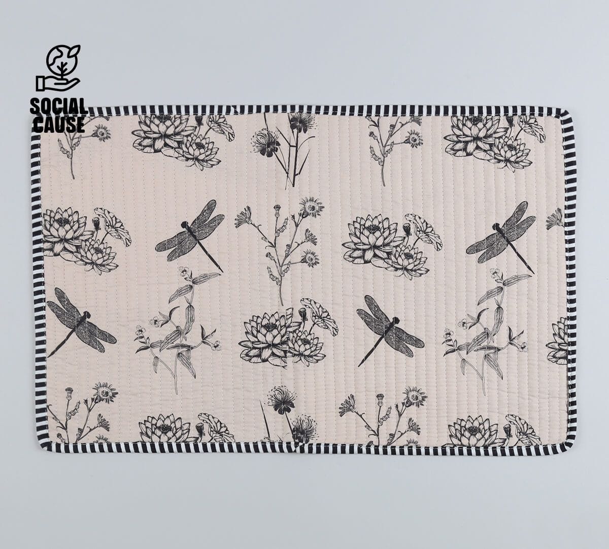 NGCPR Collection - Ghats Garden Quilted Table Mats Set of 6