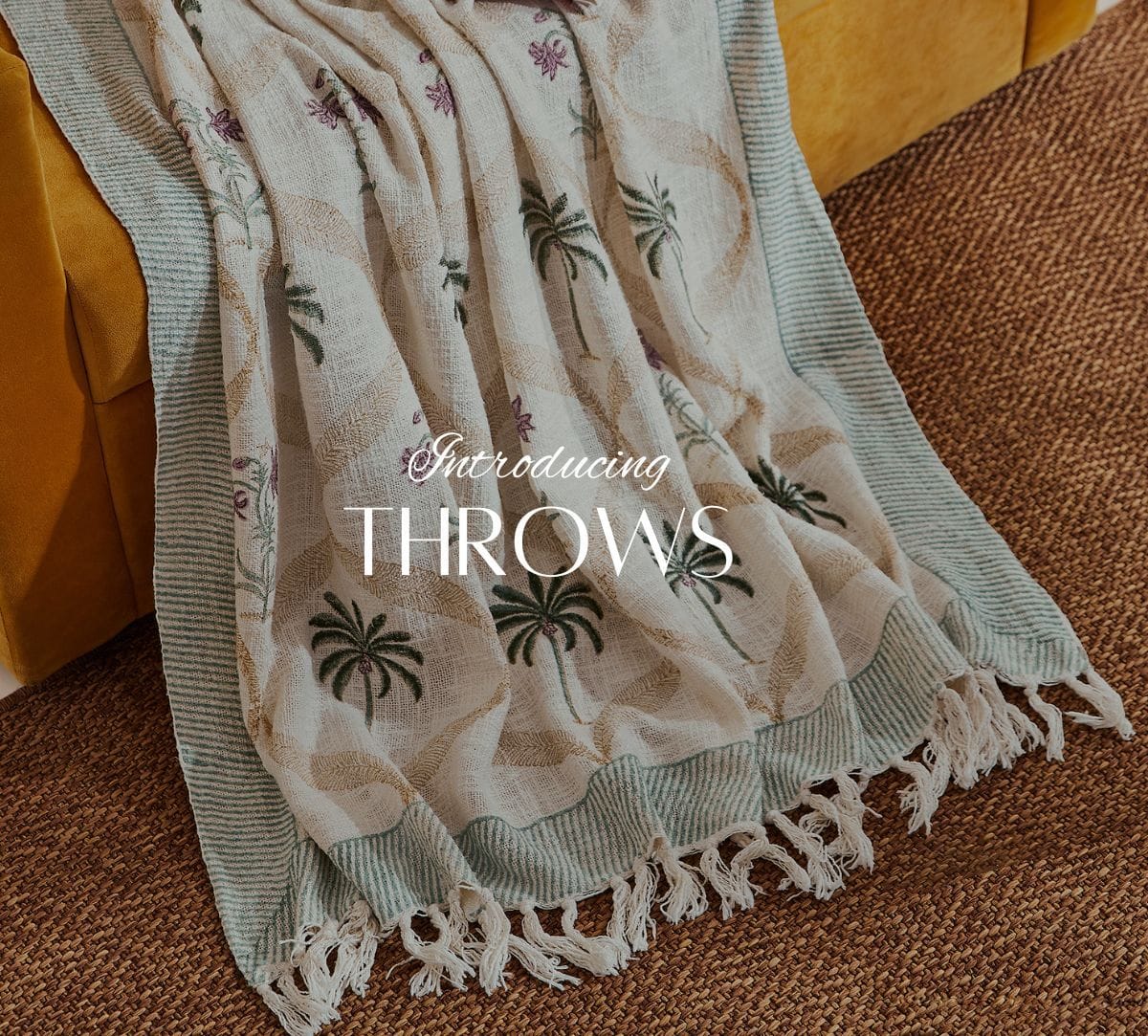 Full Bloom Throw