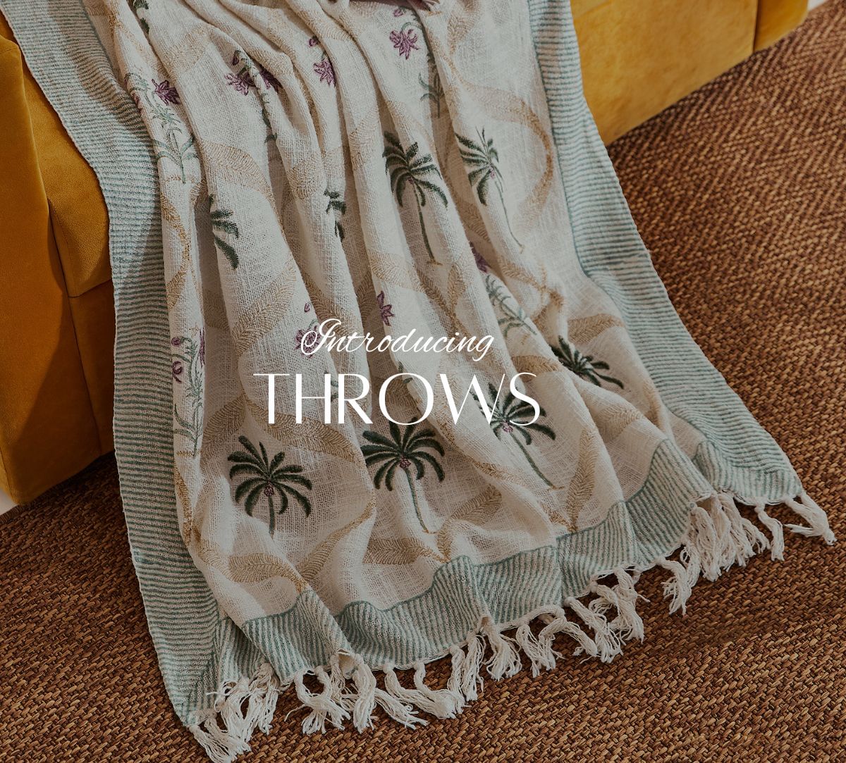 Full Bloom Throw